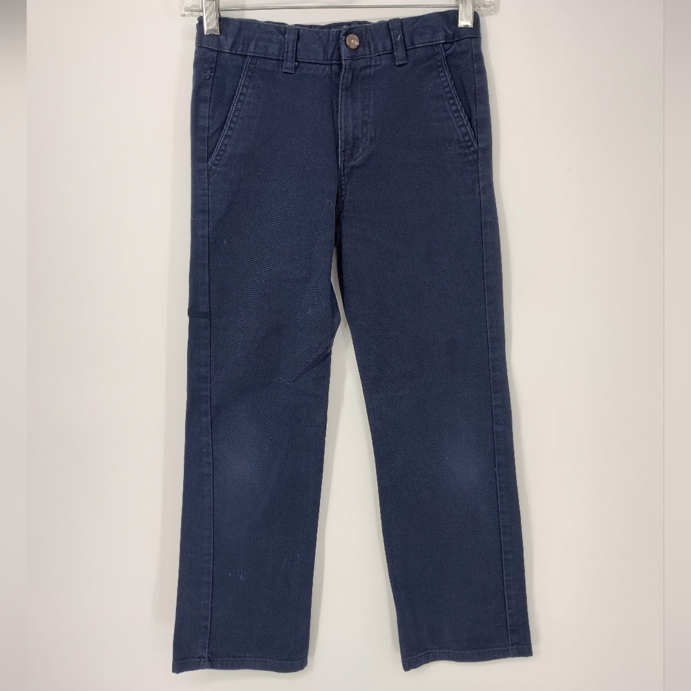 Chaps Boys' Navy Blue Casual Pants Size 8 Regular